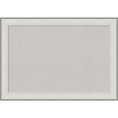 Amanti Art No Cork Wall Plastic Bulletin Board