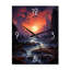 Horloge murale Magical Sunset Over Mountain River With Rocks-1116722517