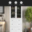 Modern High Freestanding Tall Bathroom Cabinet-702713081