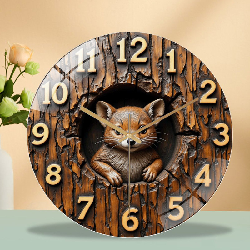 Horloge murale 12 po
