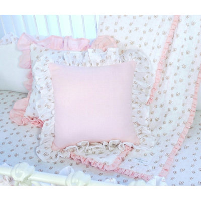 Butterfly Tales Cotton Throw Pillow