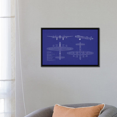 Avro lancaster b mk. i, impression sur toile tendue