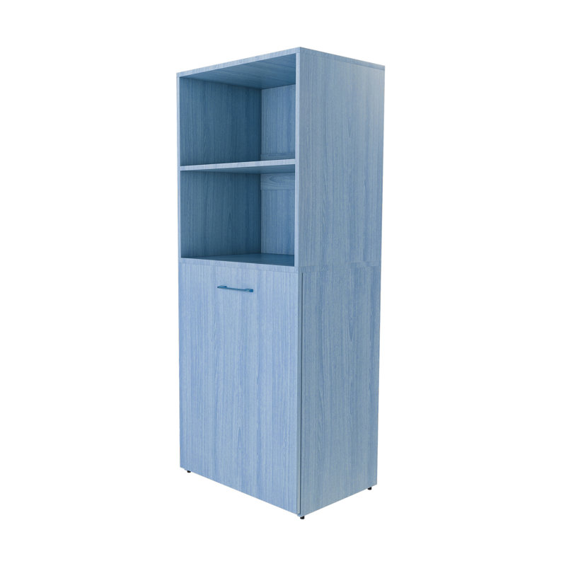 49" Foldable Computer Desk, Blue
