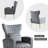 Mahith Velvet Armchair-1961713045