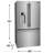 Frigidaire Professional 22.6 Cu. Ft. Counter-Depth French Door Refrigerator
