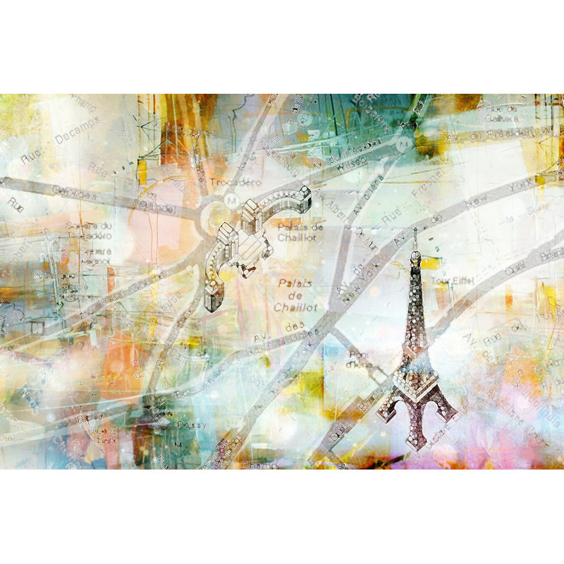 Inside Paris by Roozbeh - Wrapped Canvas Print, 20cm H x 30cm W x 3.8cm D