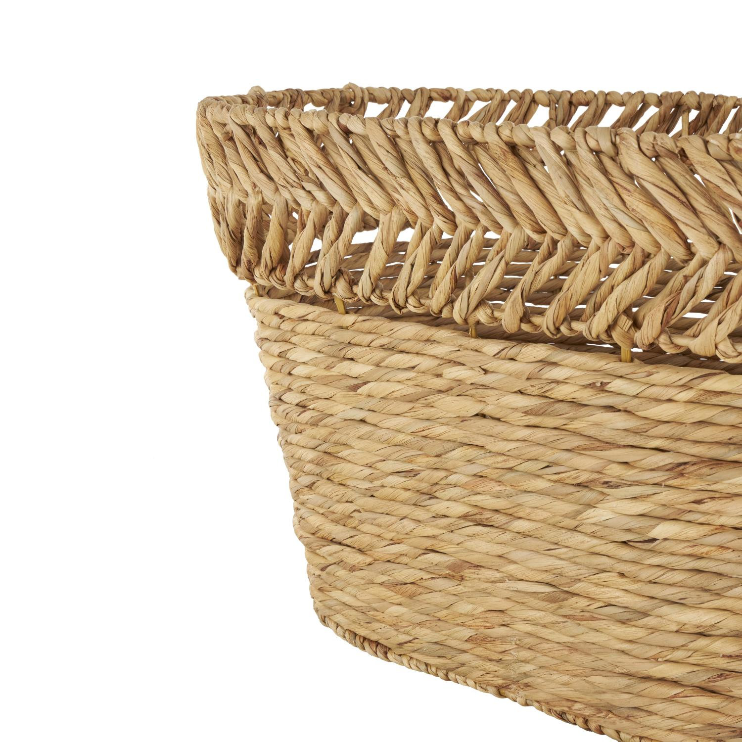Handwoven Seagrass Storage Basket