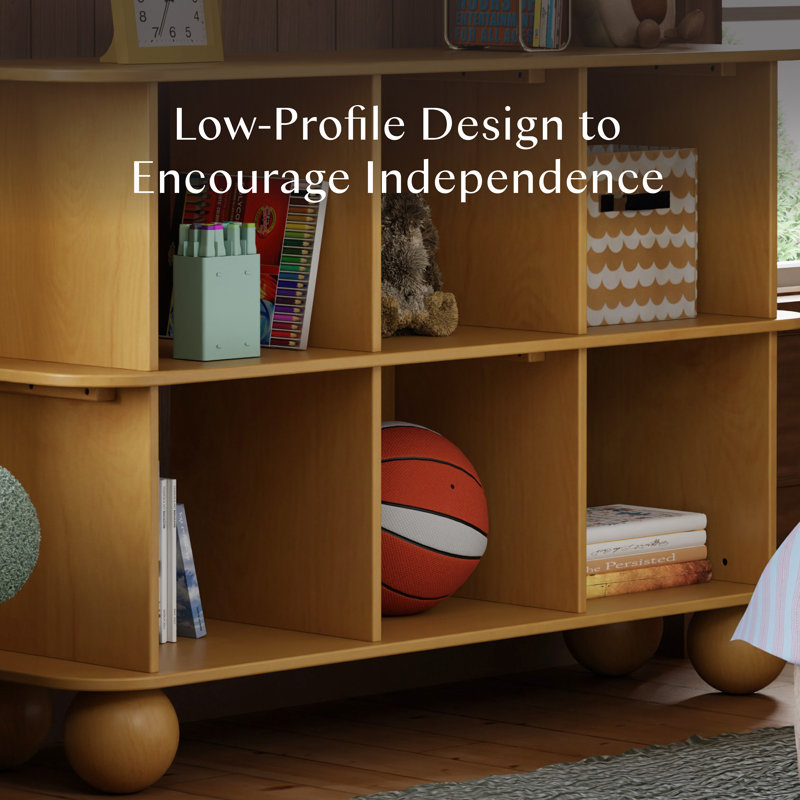 Crosby Open Bookcase, Honey