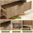 55" Wave Fluted 6-Drawer Dresser with Anti-Tip Device, Wood Chest Storage with Metal Legs-1764089348