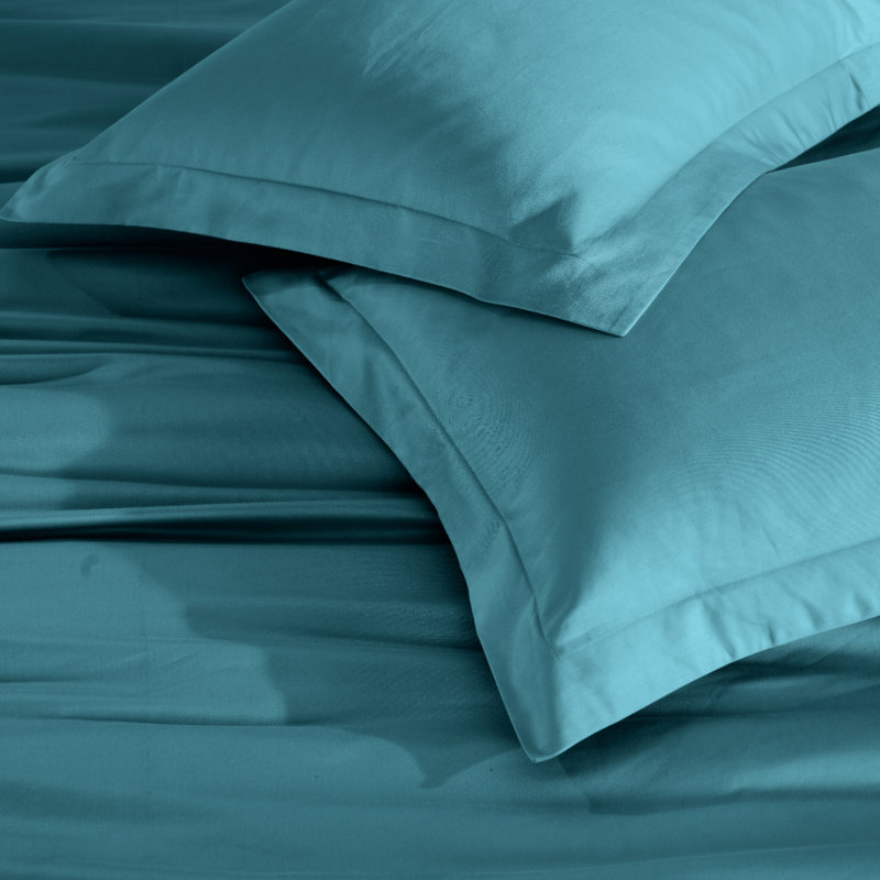 Ensemble de housse de couette de luxe en coton égyptien certifié 650 fils Luxury, Caraïbes