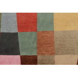 Handmade Kilim Silk and Wool Geometric Area Rug
