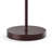 Rogan Modern Standing Tall Industrial Arched/Arc Floor Lamp with Glass Shade and 2 Bulbs Included-80794329