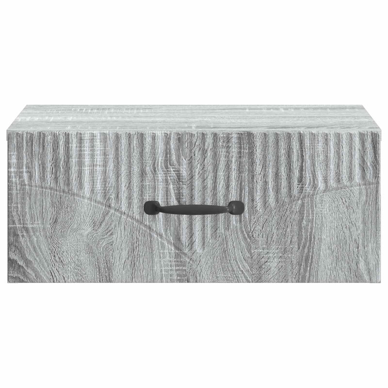 49cm W Manufactured Wood Bedside Table, Grey Sonoma