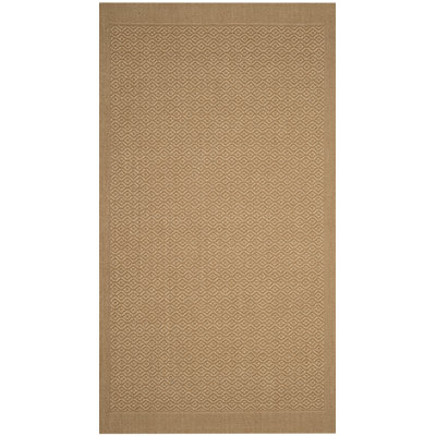 Wyckhoff Geometric Brown Area Rug