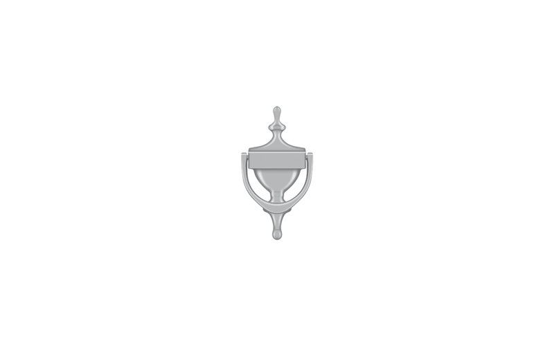 Brass Hardware, Brushed Chrome