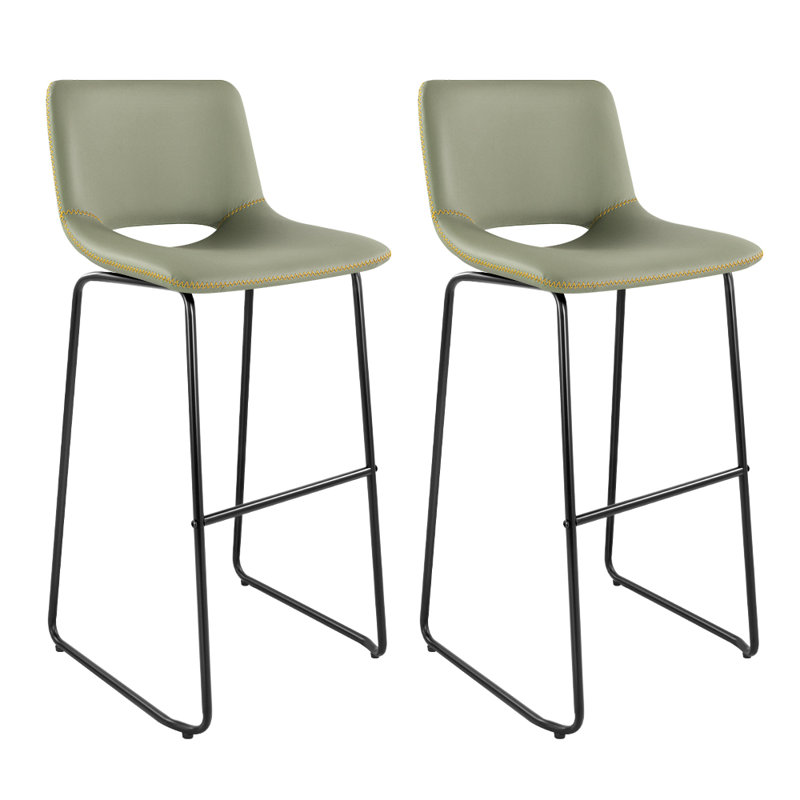 Tabouret Saraye, Cyan, Tabouret de bar (hauteur de siège de 28,7 po)