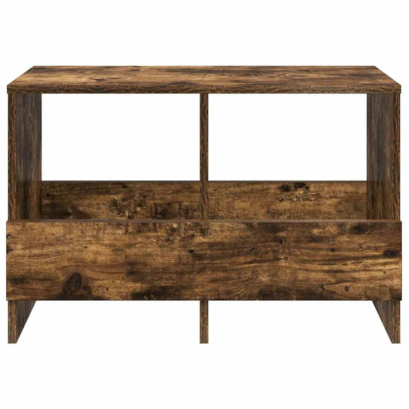 Wood Free Standing Magazine Rack, Brown