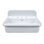 Nantucket Sinks 27.75'' Fireclay Specialty Bathroom Sink with Overflow