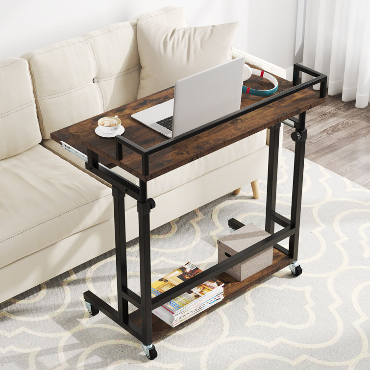 Stesha Height Adjustable Standing Desk 17 Stories Color: Rustic Brown