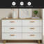Commode à tiroirs, armoire de bar, armoire de rangement Buffet Buffet, console de service de table Tablestorge