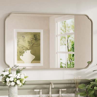 Miroir de salle de bain mural avec miroir trempé