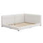 Lit plateforme tapissier avec ports USB-1293061743
