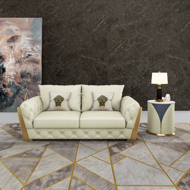 Castello Loveseat, Off White