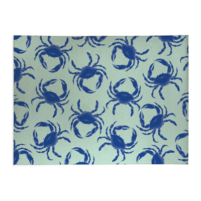 Crabby Thin Lightweight Kitchen Mat