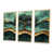 Toile naturelle avec cadre flottant