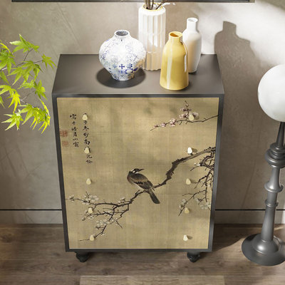 Armoire à décoration rétro de style rétro