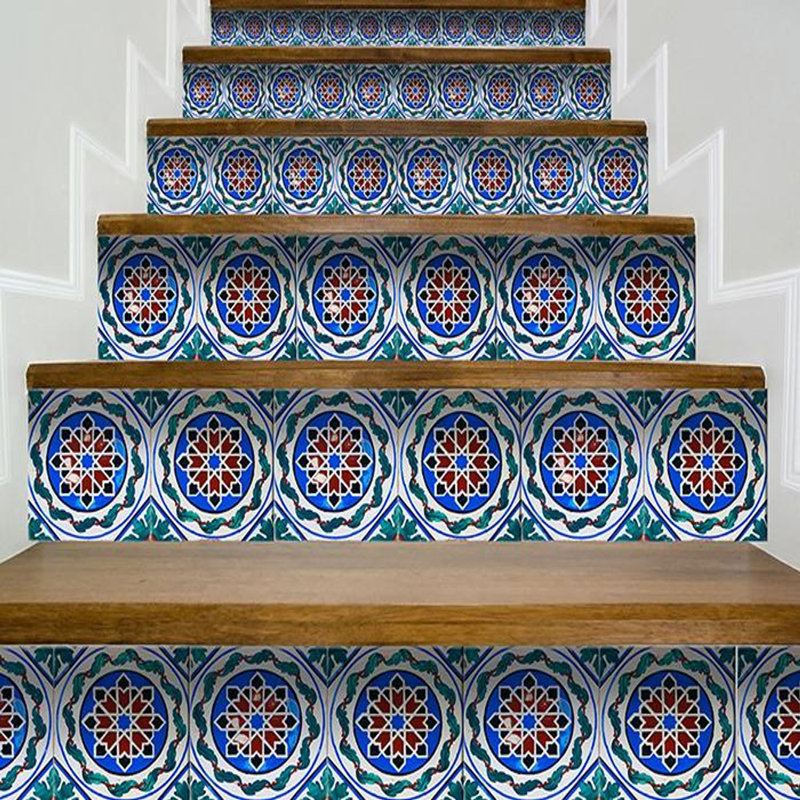 Carreau de mosaïque en vinyle Augustine, H 6 po x l 6 po x P 0,1 po