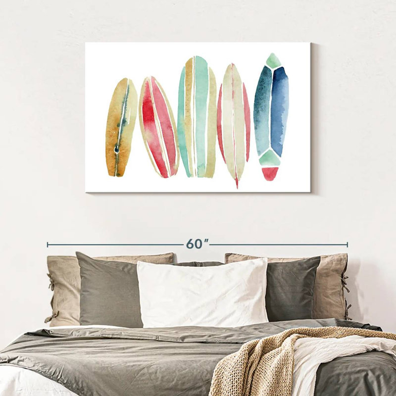 Planches de surf en rangée Senne, H 30 po x l 45 po