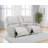 Sylmar Chenille Upholstered Power Reclining Loveseat Dove Grey
