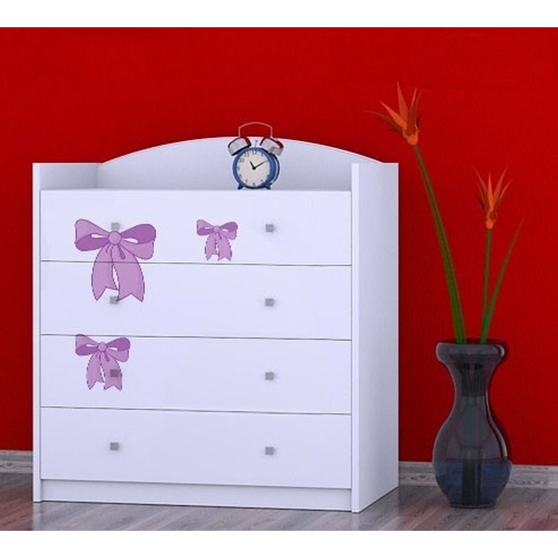 Nickell Chest of Drawers, White