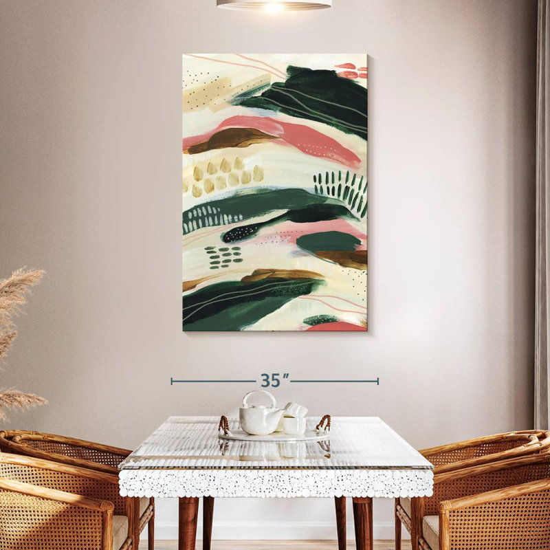 Avery Tropical Flow Abstracts Pattern II, 48" H x 32" W