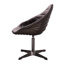 FAUTEUIL D'APPOINT DE 27,4 po AVEC PIVOT EN ANGLAIS ET EN CUIR