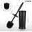 Toilet Bowl Brush Holder Set,Modern Deep Cleaning Bathroom Toilet Scrubber With Caddy,(2 Pack/Black)-124424170