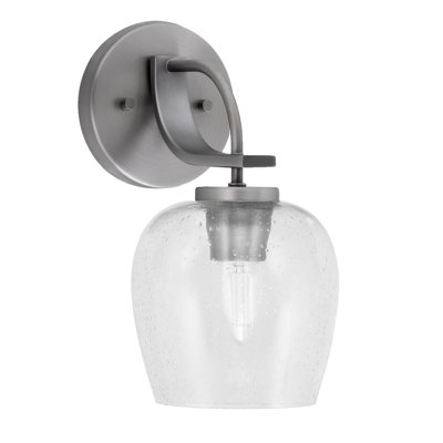 Cavella Wall Sconce Shown With 6" Glass