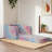 2-In-1 Flip Modular Kids Sofa, Convertible Compressible Sleeper Lounger With Soft Padding For Children Indoor Leisure