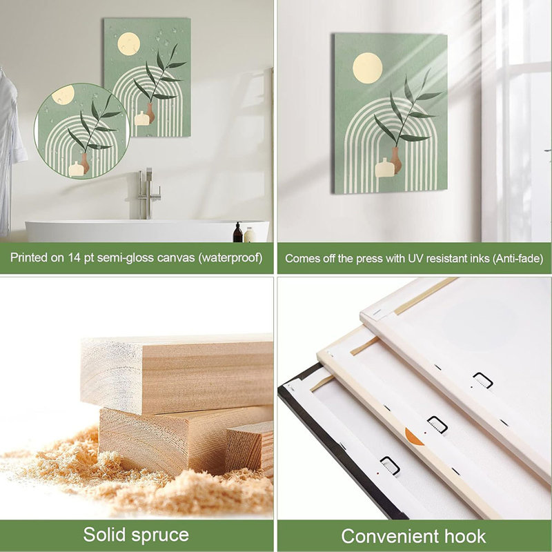 3 Piece Wrapped Canvas Set