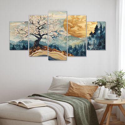 Cherry Blossom Tree Dreams Of Hanami III - Art mural fleur de cerisier - Décoration murale traditionnelle