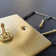 Satin Brass 13A Fused Connection Unit Switched With Neon With Flex