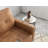 Batel 58" Faux Leather Square Arm Sofa Loveseat-1937445543