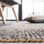 Gascon Handmade Flatweave Charcoal/Brown/Grey Area Rug-1617766807