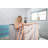Chanyah Striped Organic Turkish Cotton Bath & Beach Towel with Terry on One Side, 68" x 37"-1137363510