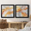 Transparent Opposites I - ensemble de 2 peintures sur toile encadrées-619186034-619186035