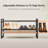 4-tier 20 Pair Stackable Shoe Rack With Expandable Shelves-2045720206