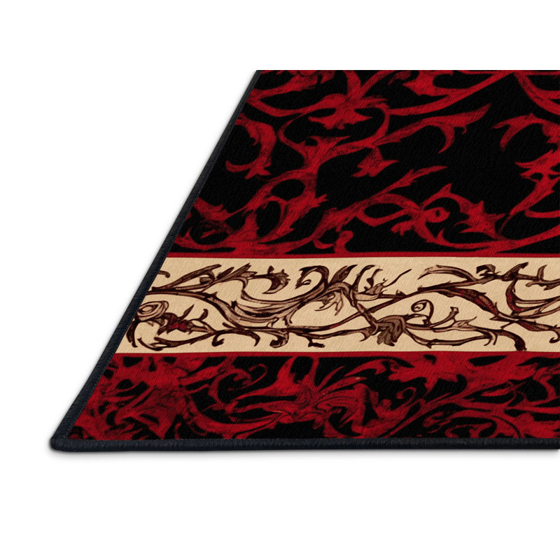Tapis doré à treillis, Rectangulaire 2 pi x 3 pi