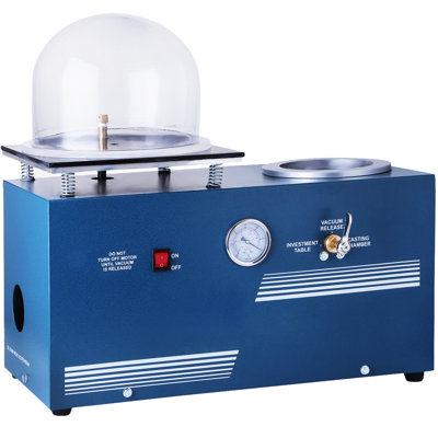 Vacuum Investing Casting 2L Vacuum Casting Machine with 3 CFM Pump