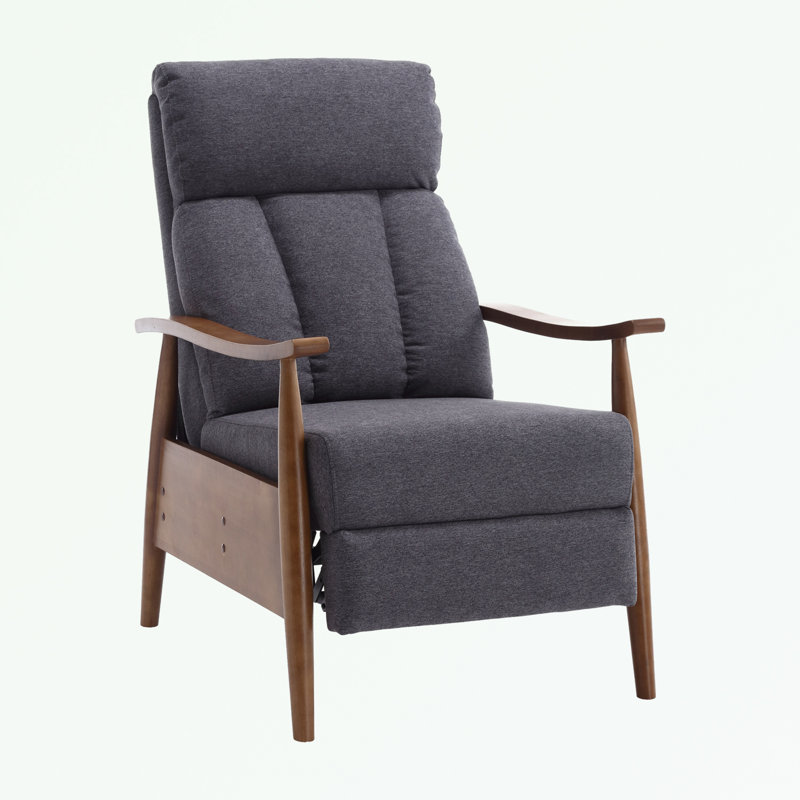Fauteuil inclinable Stiltner, Lin gris foncé